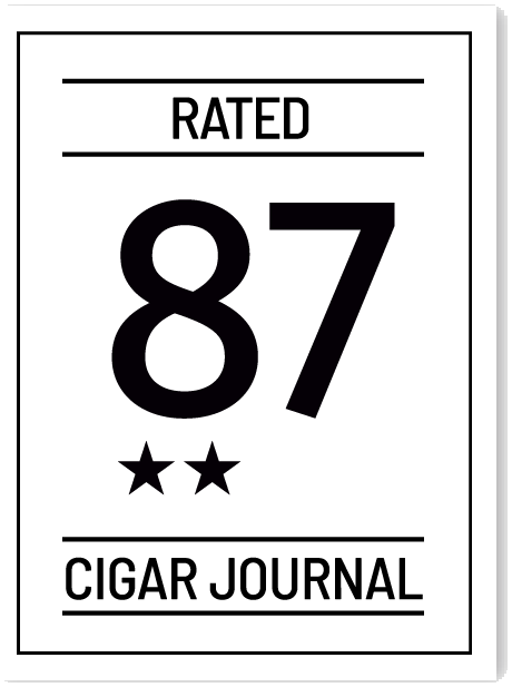 Cigar Journal Rated 87